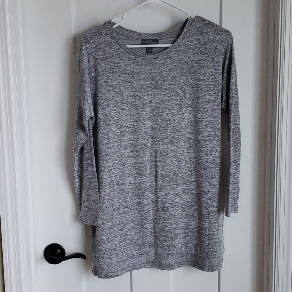 Arcola Crew Neck Long Sleeve Knit Top